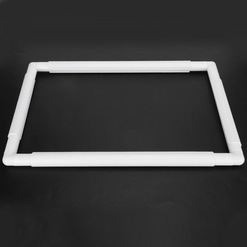 Square Embroidery Frame 15.2 x 15.2 Cm Durable Polypropylene Mounting Seat - Tight Work Fixation Cross Stitch Tool for DIY Craft & Needlework Enthusiasts - Image 4