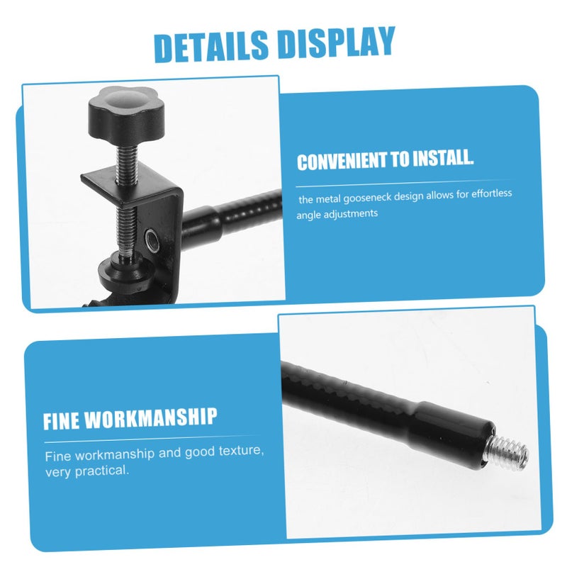 Adjustable Microphone Arm Holder with Thread Mount for Podcast Recording and Live Streaming - Image 4
