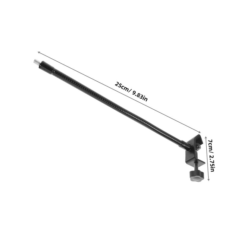Adjustable Microphone Arm Holder with Thread Mount for Podcast Recording and Live Streaming - Image 3