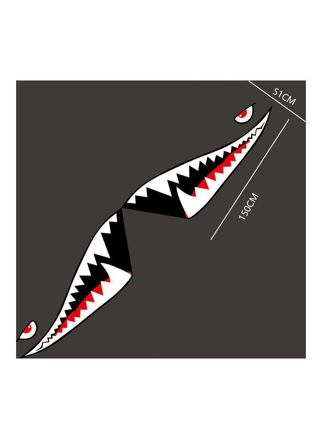 NIBEMINENT Pair Of Shark Reflective Sticker - Image 3
