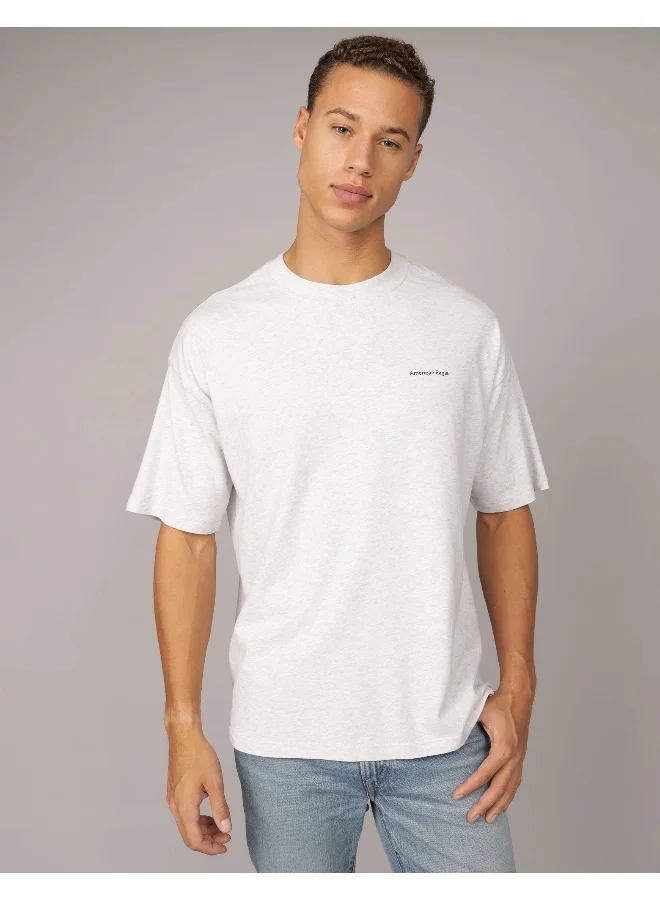 امريكان ايجل AE Oversized Logo Graphic T-Shirt