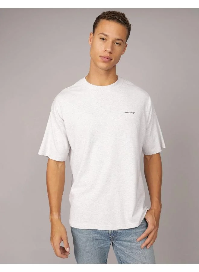 امريكان ايجل AE Oversized Logo Graphic T-Shirt