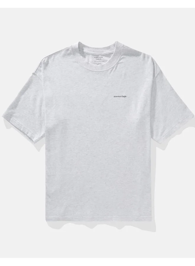 American Eagle  AE Oversized Logo Graphic T-Shirt for Men | Best Price UAE