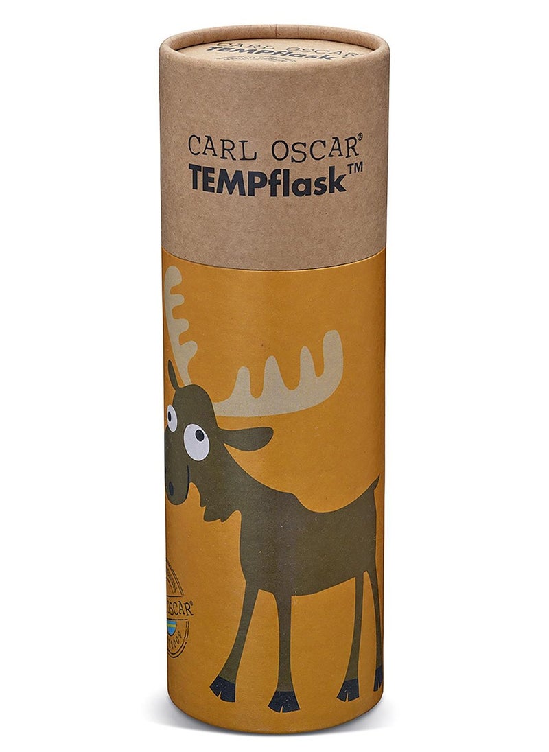 Carl Oscar Sweden Tempflask™, Kids 0.35 L - Orange - Image 3