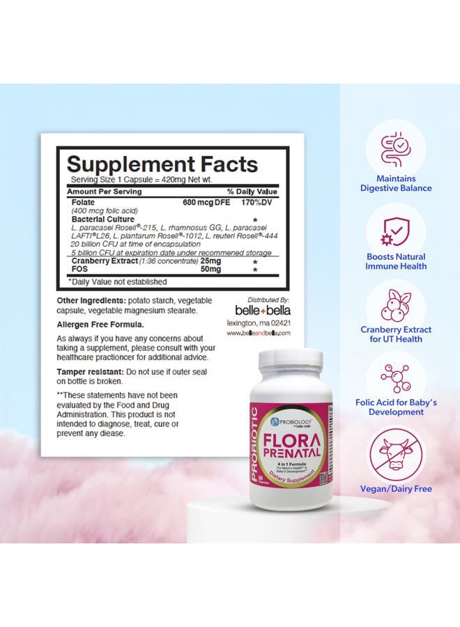 Belle+Bella PROBIOTIC,PRENATAL,FLORA - Image 3