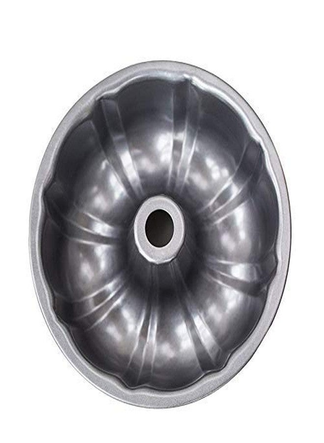 BluBasket Nonstick Bakeware Pumpkin Shape Cake Mold Jelly Pan Round Deep Bundt Baking Mold,PFOA, BPA, and PTFE Free Non-Stick Coating Dishwasher Safe, 1 Piece - Black - Image 4