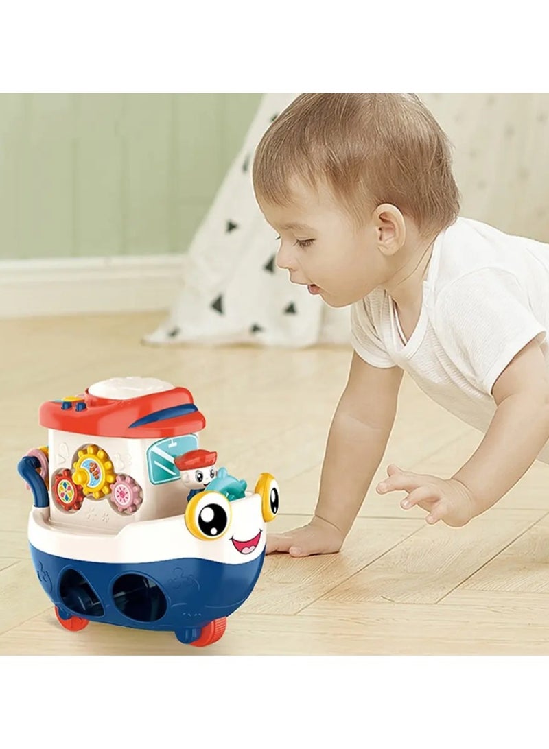 Toy boat, smart shape matching, cartoon, boat for children - Image 2