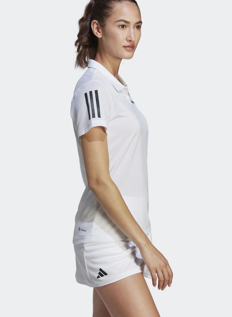 adidas تيشيرت كلوب تنس بياقة بولو