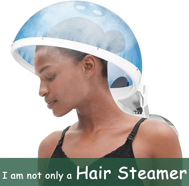2 in 1 Hair and Facial Steamer, Hair Steamer, Face Steamer, Hair Humidifier, Hot Mist Moisturizing, Hydration System Sprayer, Personal Care Use, Home and Salon - Image 2