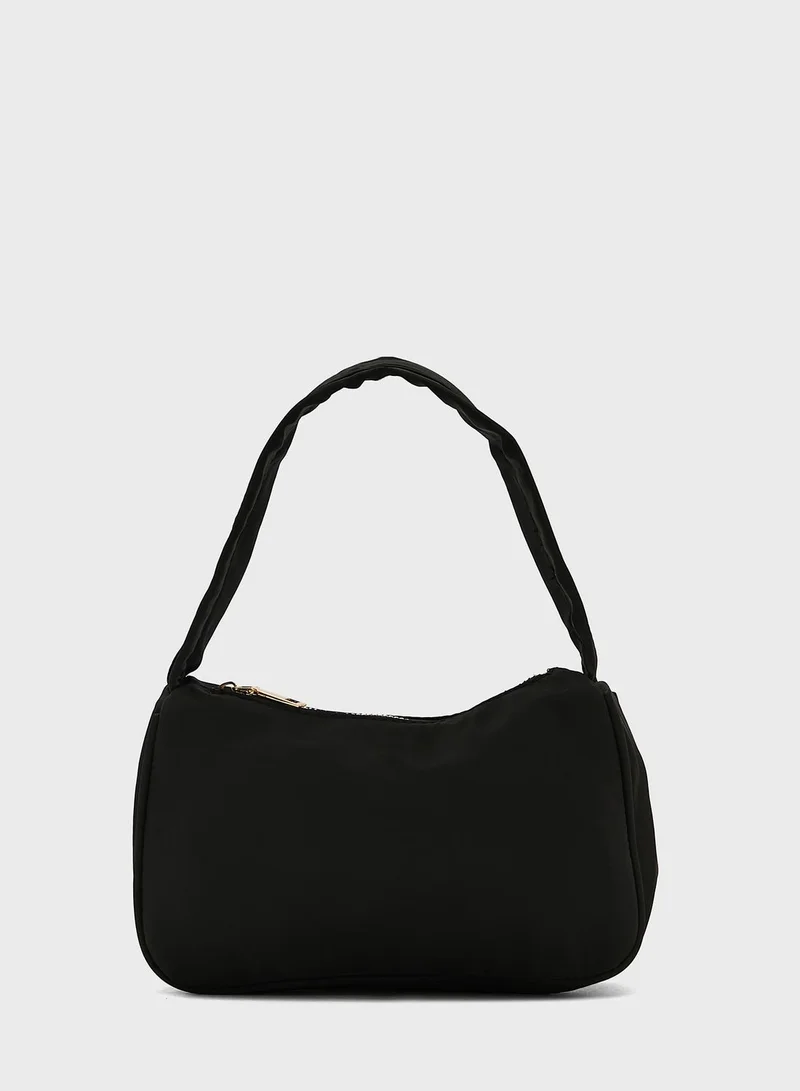 Ginger Satin Shoulder Bag
