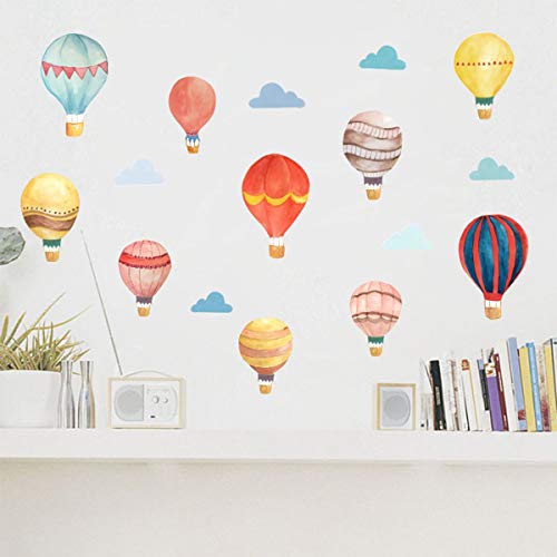 Bamsod Balloon Wall Stickers,Peel and Stick Removable Cloud Balloons Wall Decals Decoration for Kids Nursery Bedroom Living Room - Image 4