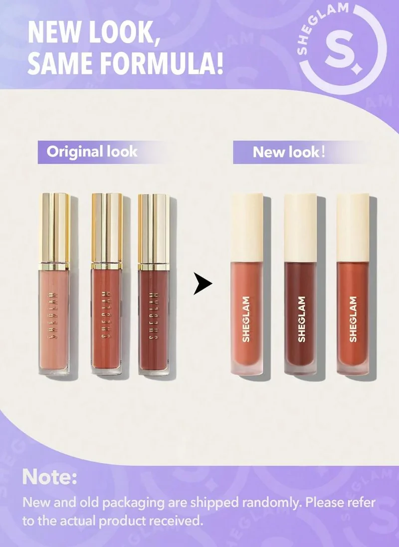 SHEGLAM Matte Allure Mini Liquid Lipstick Set-Private Tour