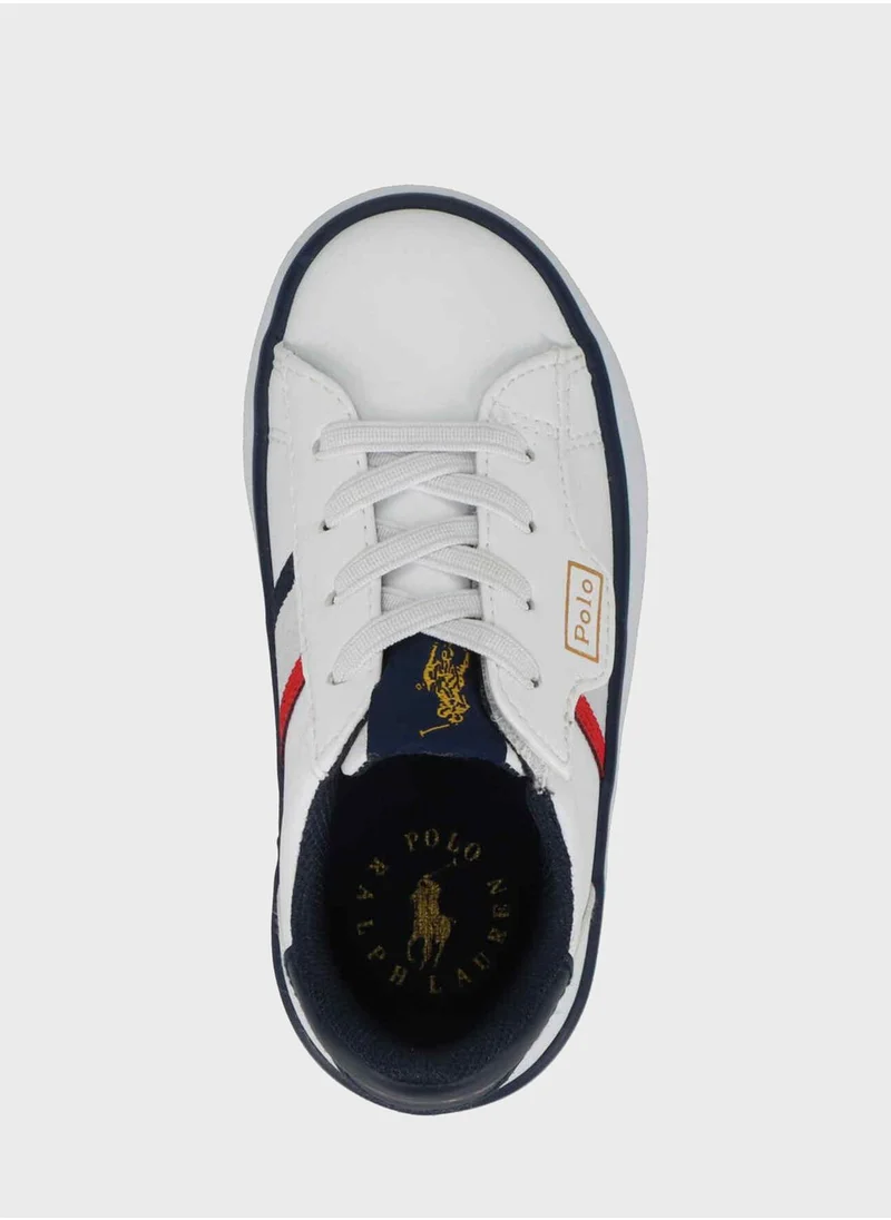 POLO RALPH LAUREN Kids Rexley Ez Lace Up Sneakers