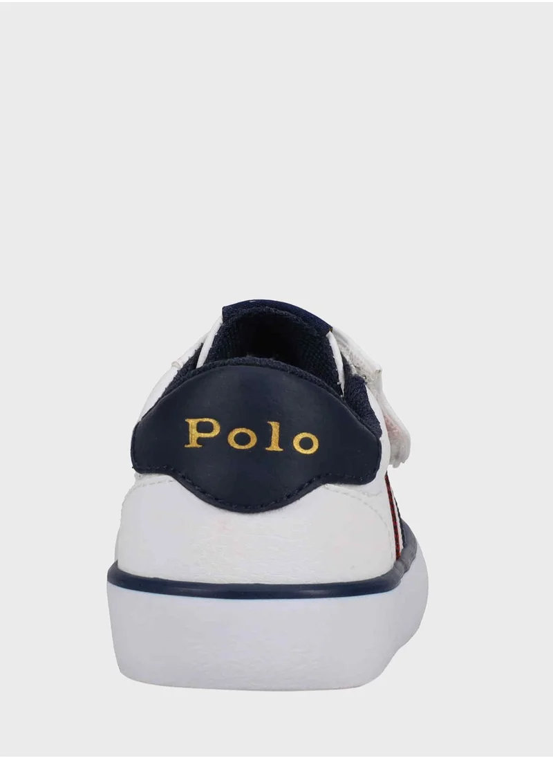 POLO RALPH LAUREN Kids Rexley Ez Lace Up Sneakers