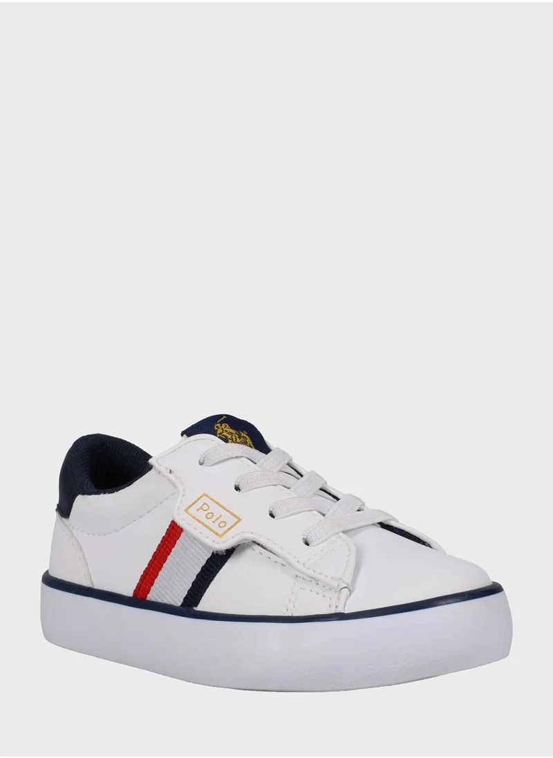 POLO RALPH LAUREN Kids Rexley Ez Lace Up Sneakers