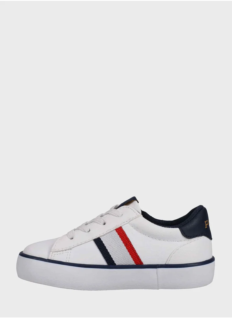 POLO RALPH LAUREN Kids Rexley Ez Lace Up Sneakers