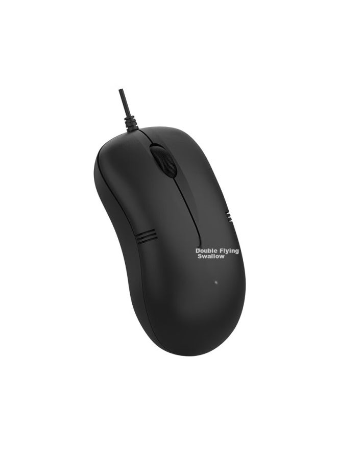 A4TECH A4tech Wm-100 Wired Mouse, Laptop And Desktop Computer Office Home Portable Mouse, Usb Interface, Black  - Image 5