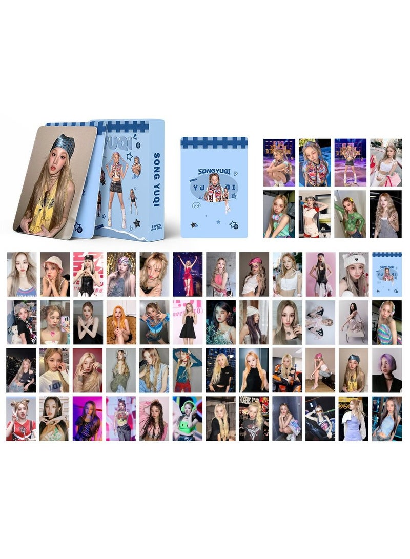 55Pcs (G)-idle Song Yuqi Personal Lomo Card - Image 2