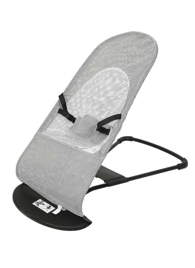 BABYCARA Mesh Balance Rocking Chair Recliner with Seat Belt 3-position Adjustable Backrest Lightweight Baby Recliner Carrying Capacity 18kg  - Image 2