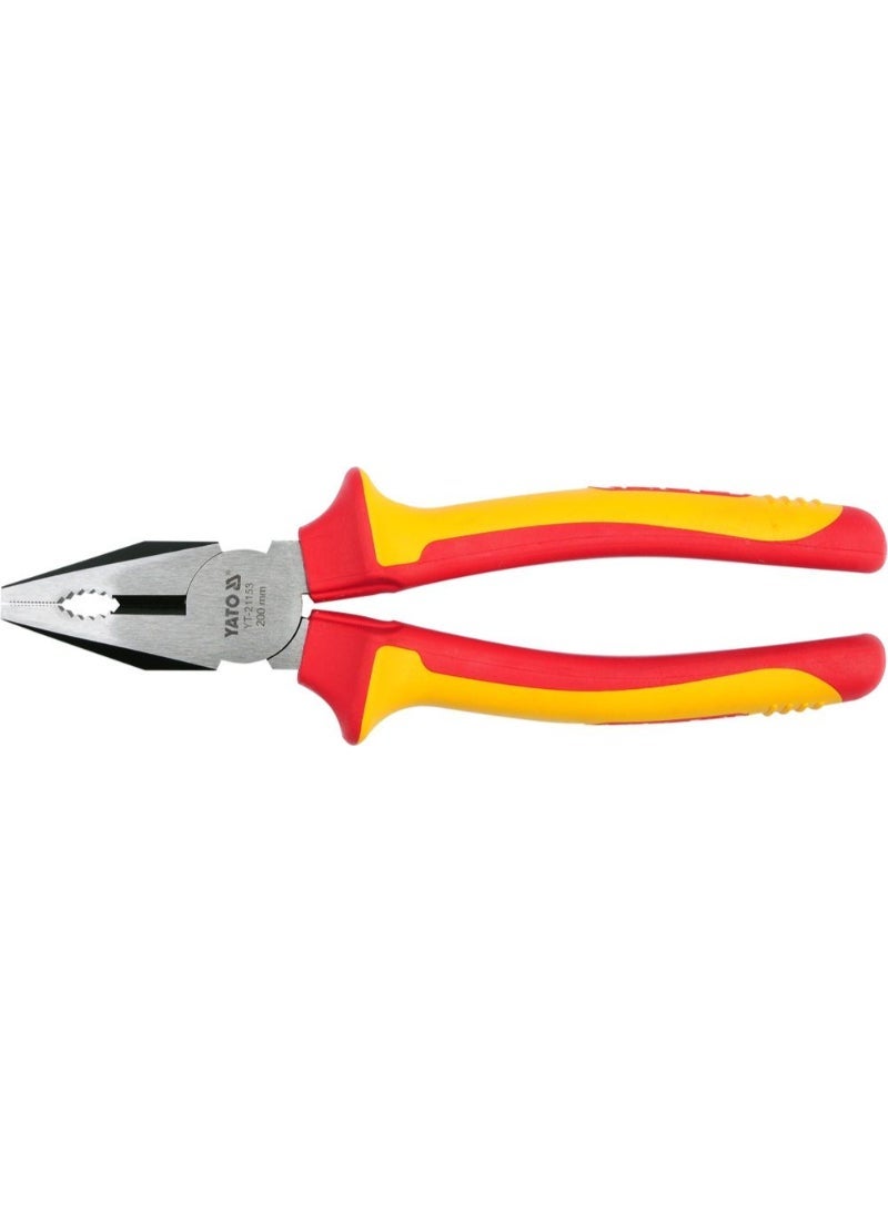YATO Insulated Combination Plier 200mm VDE-1000V YT-21153