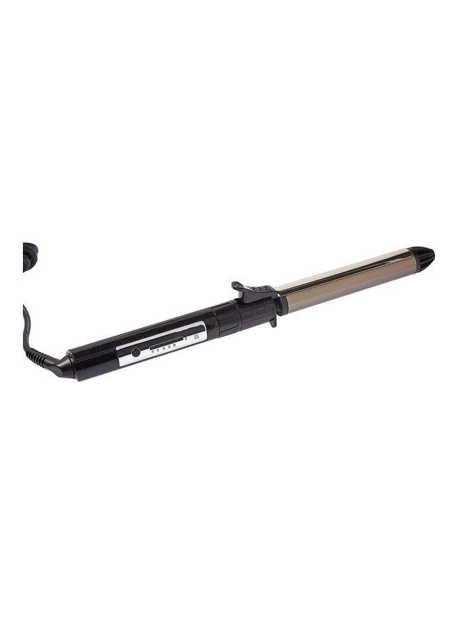 NIBEMINENT Ceramic Tube Curling Tong Brown - Image 1