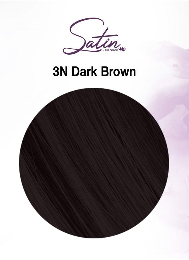 Satin Smooth Satin Hair Color - ultra vivid fashion colors - 3N - Dark Brown  - Image 2