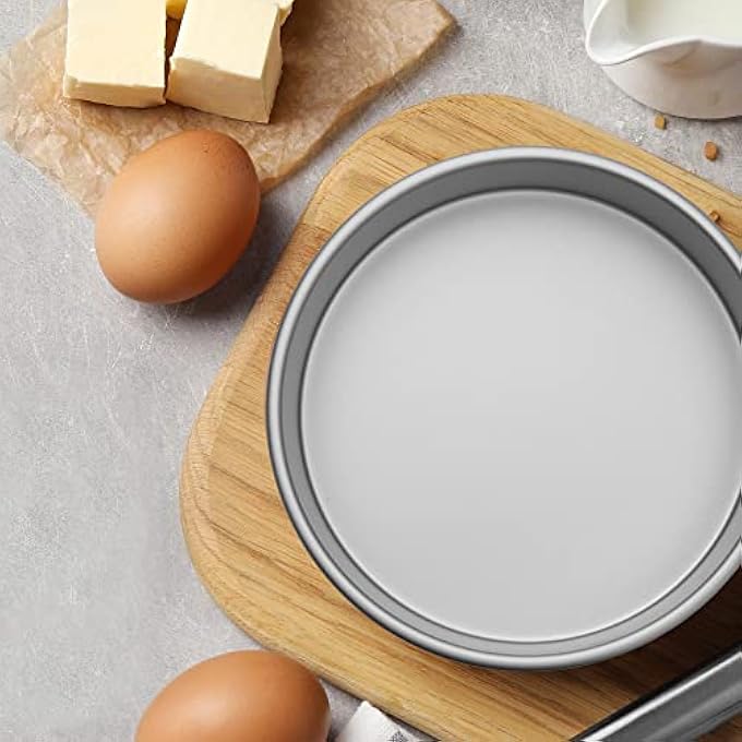 LAST CONFECTION 7 x 4 Aluminum Round Cake Pan  Professional Bakeware - Image 3