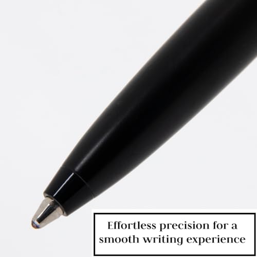 Monteverde USA Poquito Stylus Pen - Black | Compact Metal Ballpoint Pen with Capacitive Stylus | Refillable with D1 Standard International Mini Ballpoint Refills - Image 2