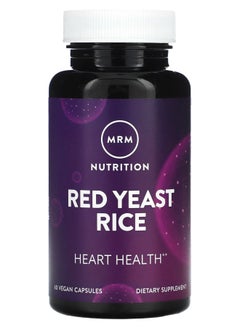 MRM Nutrition Red Yeast Rice 60 Vegan Capsules 