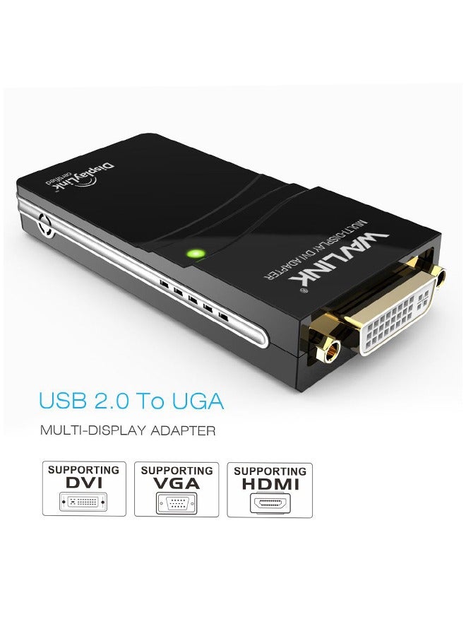 واف لينك محول فيديو جرافيك USB 2.0 إلى VGA/DVI/HDMI UG17D1 - Image 3