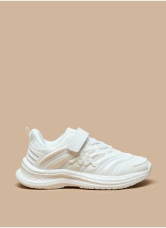Kappa Boys Textured Sports Shoes With Hook And Loop Closure  - Image 1
