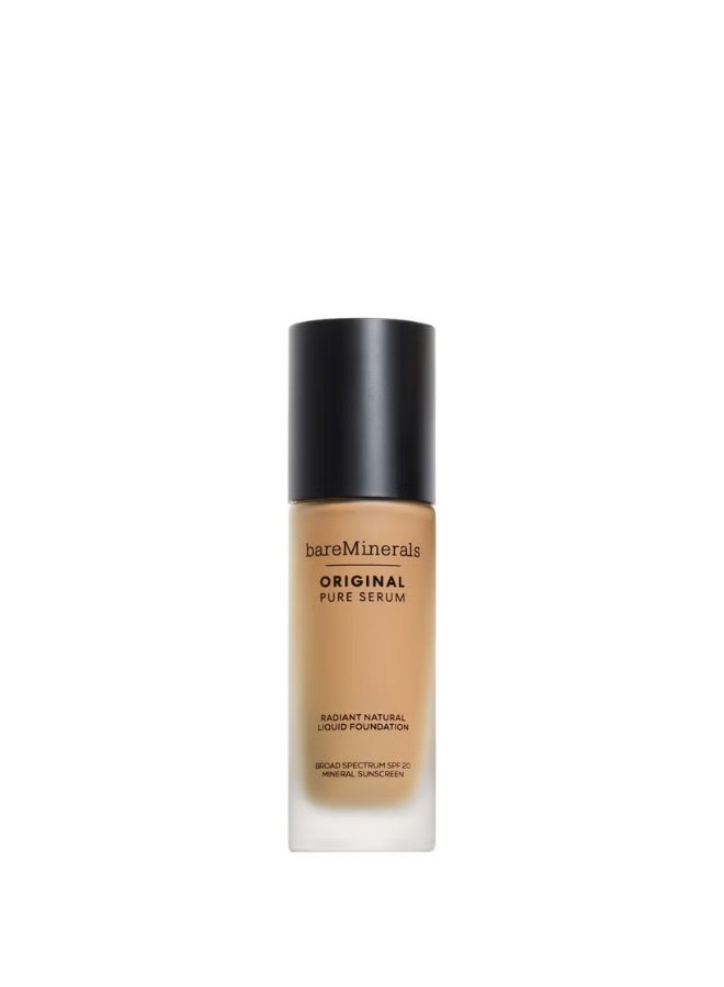 Bare Minerals Original Pure Serum Liquid Foundation Color Light Warm 2.5 30ml - Image 1