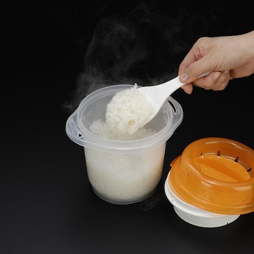INOMATA MICROWAVE PLASTIC RICE COOKER - Image 5