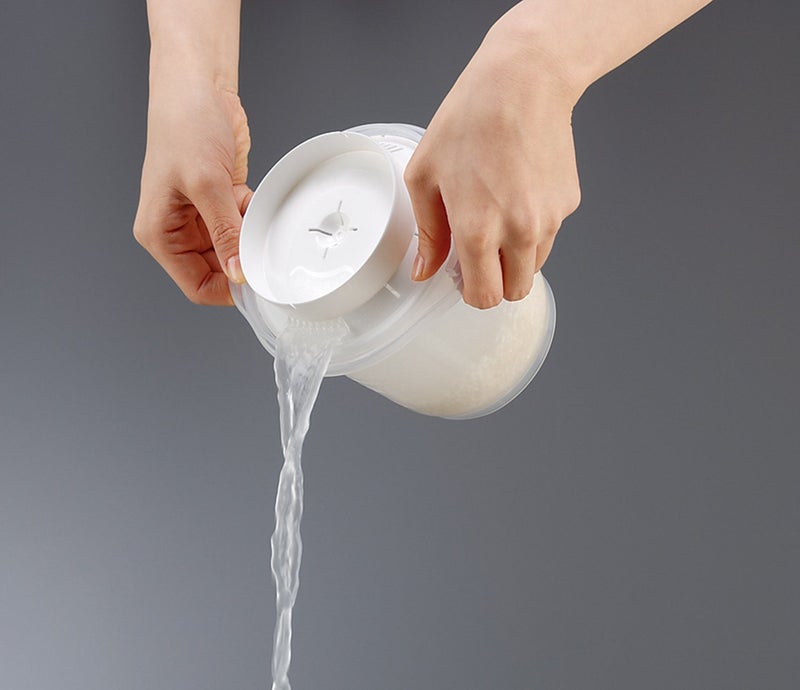 INOMATA MICROWAVE PLASTIC RICE COOKER - Image 3