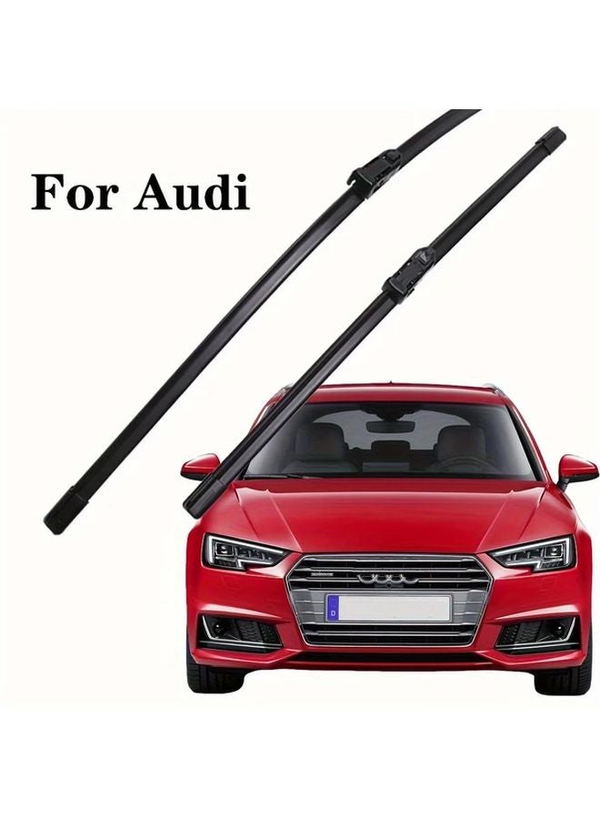 19 Inch Universal Windshield Wiper Blades for Audi A1 A2 A3 A4 A5 A6 A7 A8 Q2 Q3 Q4 Q5 Q6 Q7 Models - Image 2