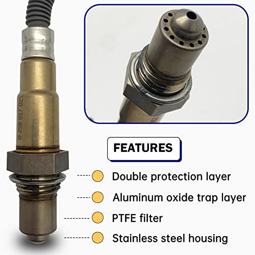 17025 0258017025 LSU 4.9 5-Wire Lambda WideBand O2 Oxygen Sensor Compatible with AEM 30-4110, 30-0300, 30-0310 - X Series AFR Inline Controller - UEGO Air and Fuel Ratio Wideband - Image 3