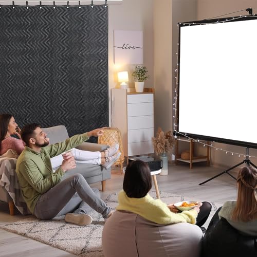 HOMBYS Large Sound Dampening Blanket, 72" x 40" Sound Absorbing Panel with Grommets for Wall Hanging, Noise Reduce Curtains for Recording Studio Use and Basements, 72" x 40", Black - Image 5