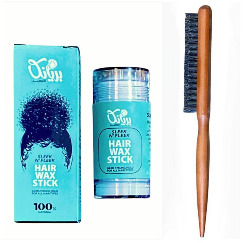 Hair Wax Stick Priyanka to hold hair with a brush for easy styling