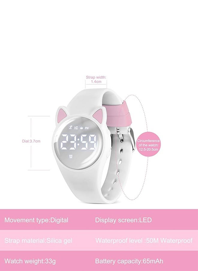 Kids Watches for Girls Boys Digital Sport Watch with Step Counter Pedometer Vibration Alarm Clock, No App Waterproof Fitness Tracker Kids Watch Boys Girls Teens Students Ages 5-16 - Image 3