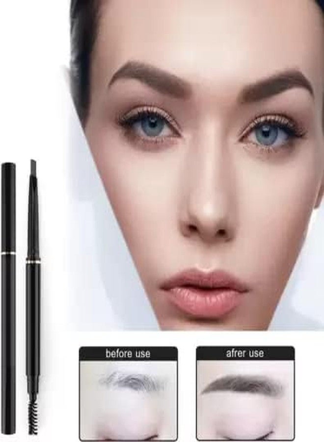 Trendy Styler Eye Brow Shaper Water Proof & long lasting Black Eyebrow Pencil (BLACK) PACK OF 1 - Image 4