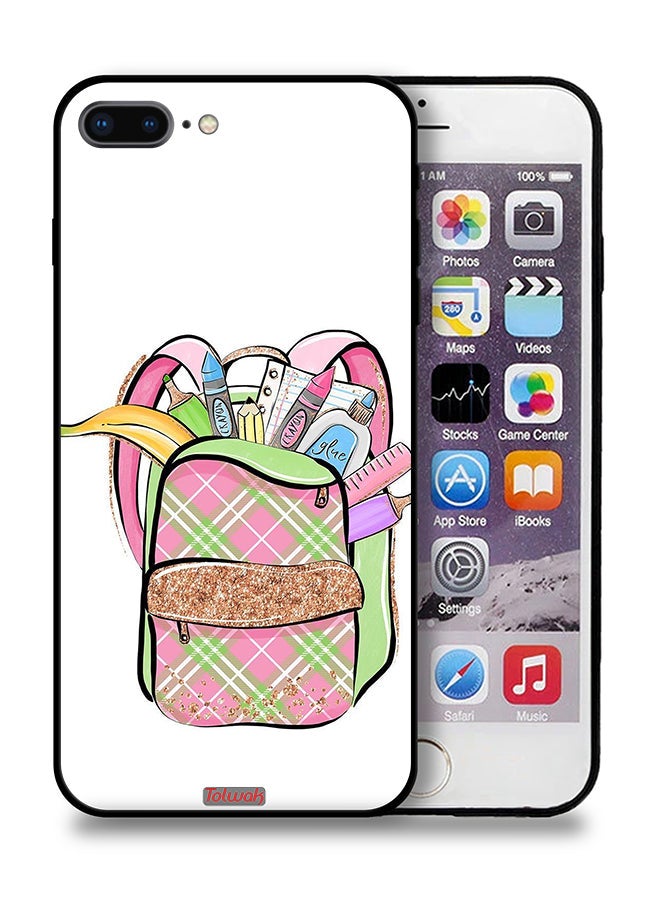 Tolwak Apple iPhone 8 Plus Protective Case Unicorn Girl Bag - Image 1
