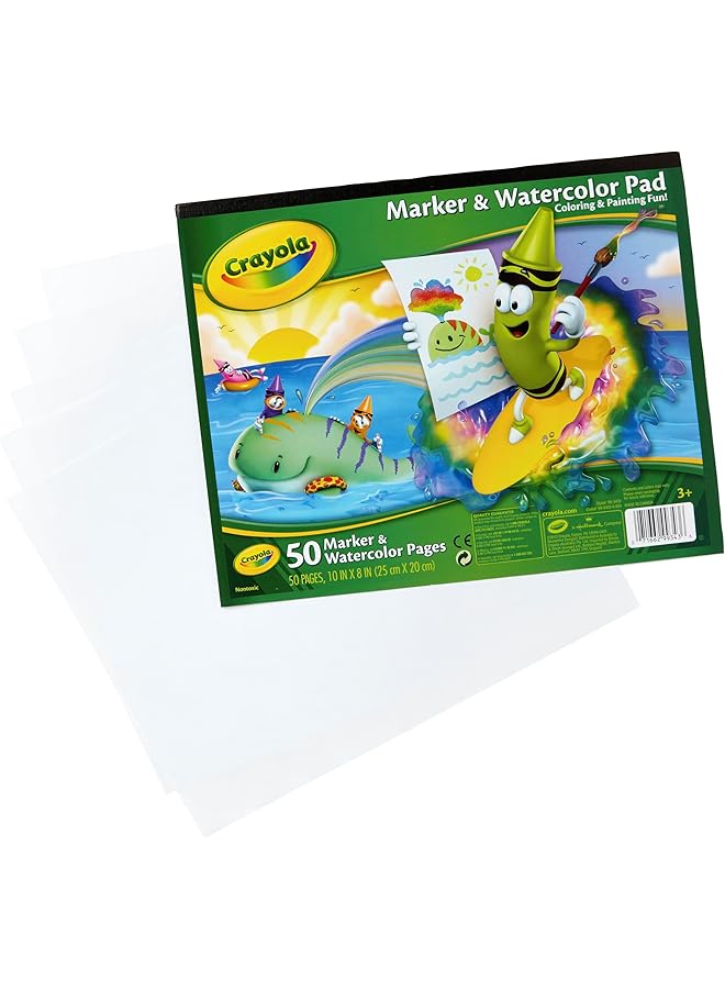 Crayola Marker Watercolor Pad - Image 3