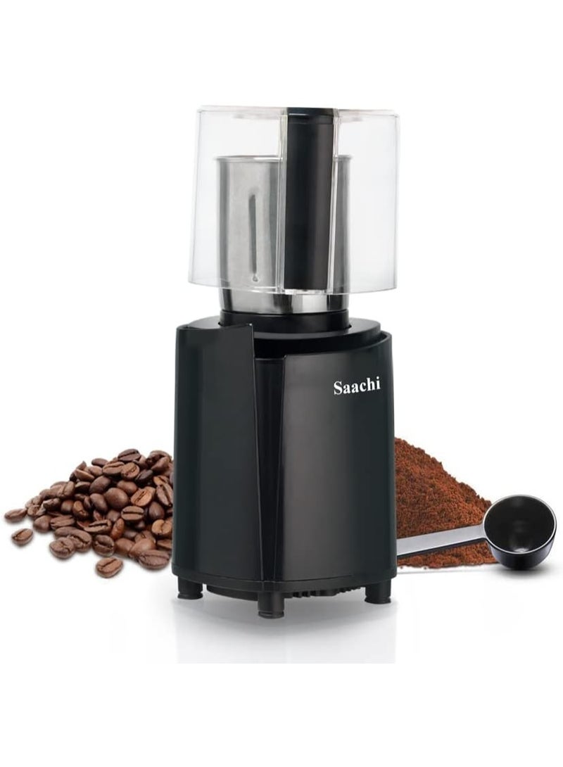 Sachi Coffee Grinder, Stainless Steel Grinding Cup & Blade - Image 2