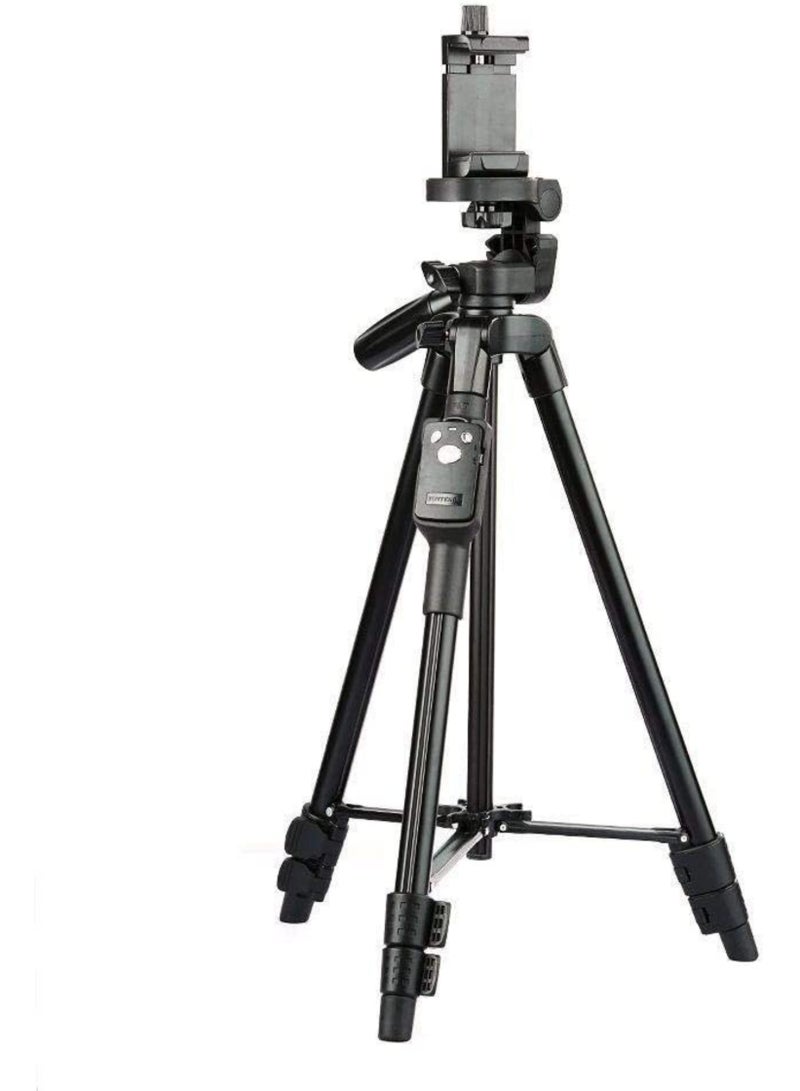 ELTRAZONE حامل ثلاثي قابل للحمل VCT-5208 مع غالق عن بُعد باللون الأسود - Image 4