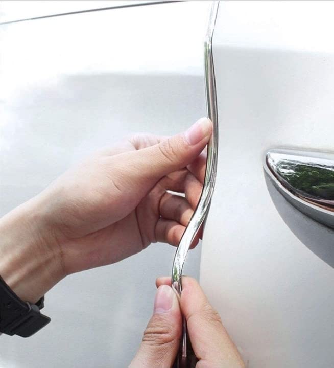Guance Car Door Protectors U Shape Car Protection Door Edge Guard, AC Vent Bonet and Bumper Protector universal for all cars (Length 5 Meter) - Image 3
