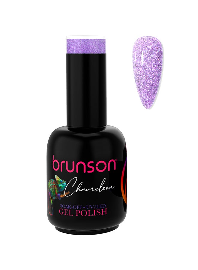 brunson Chameleon Gel Nail Polish 18ml Gel Nails with Glossy Shine Finish, Long-Lasting Soak off UV Gel Polish for Nail Art French Manicure Pedicure. Salon Quality Chip Resistant Gel Extension Acrylic Nails - Image 1
