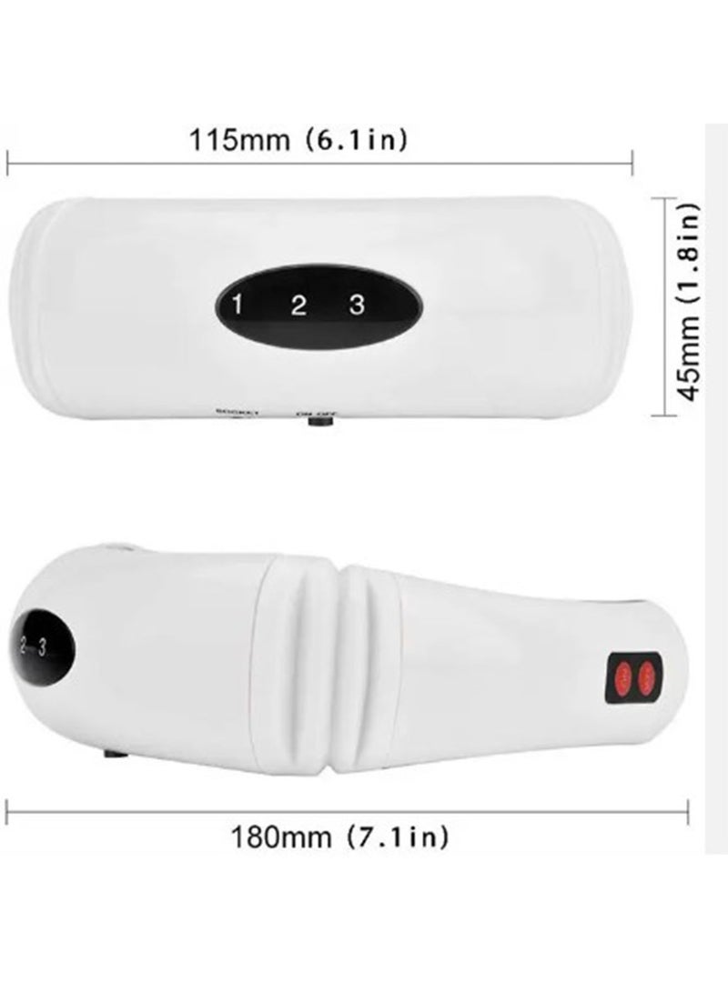 NAFEH Wireless Deep Tissue Trigger Point Massager Electric Magnetic Pulse Neck Massager, Intelligent Cervical Vertebra Massager with Heating - Image 3