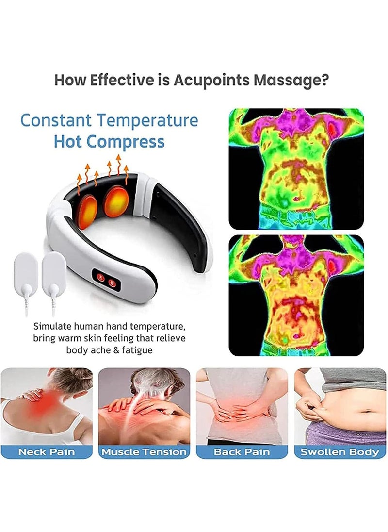 Wireless Deep Tissue Trigger Point Massager Electric Magnetic Pulse Neck Massager, Intelligent Cervical Vertebra Massager with Heating - pzsku/Z1876BF8DB98BCEBA0311Z/45/_/1706685560/2dfbe909-085f-4d72-be1a-046b296d538d