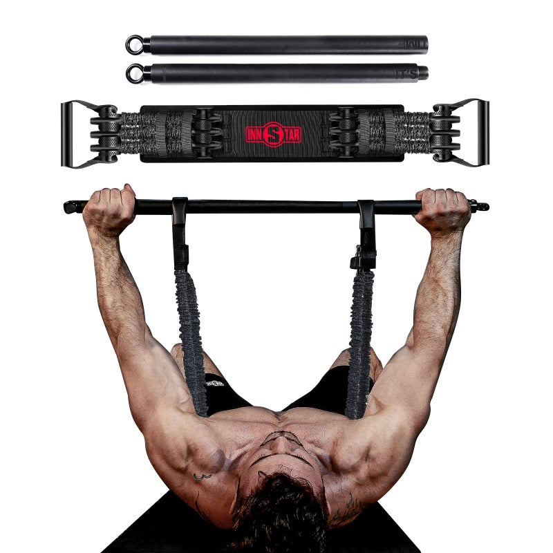 Innstar Multi-Function Resistance Bands for Working Out, Push Up Exercise Bands Resistance Bands Set for Bench Press Gym Equipment, Home Workout, Travel Portable - Image 1