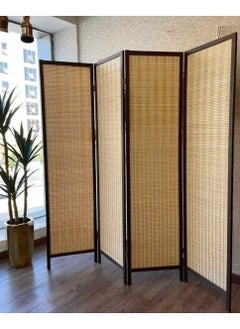 Generic Room Divider 4 Panel Room Partition, Foldable Freestanding  - Image 2